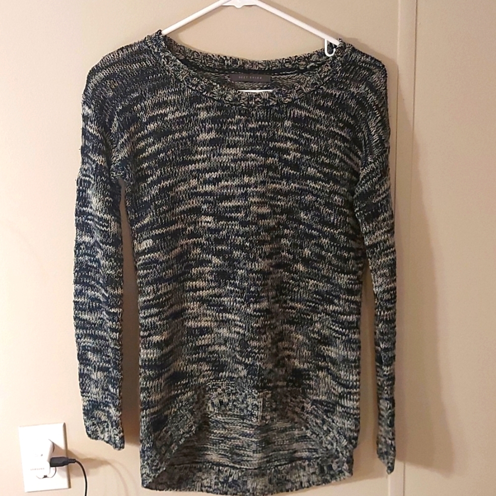 Black and White Knit Sweater Size S